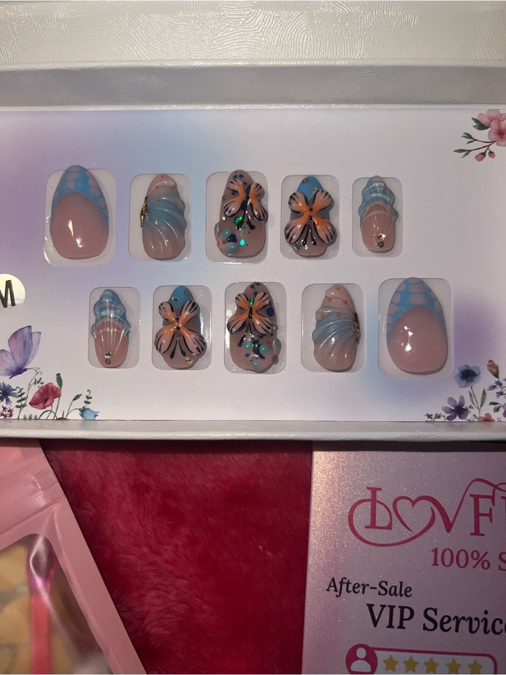 Lovful Handmade Hello Spring Collection Press-On Nails - Medium